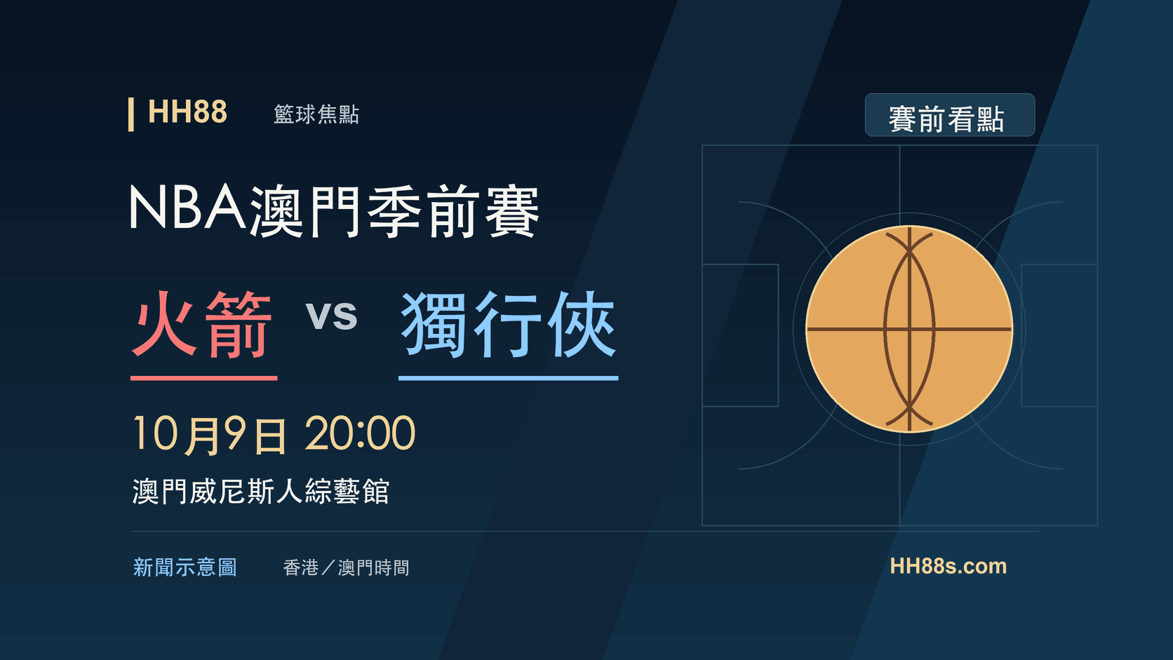 NBA澳門賽前瞻|火箭20:00對獨行俠