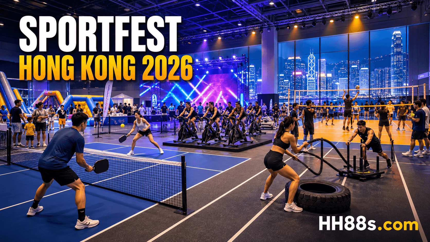 SPORTFEST Hong Kong 2026|灣仔會展日期、門票與五大體驗